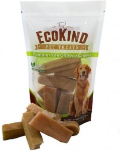 Eliminate your dogs boredom during quarantine with a bag of EcoKind Premium Yak Cheese Chews